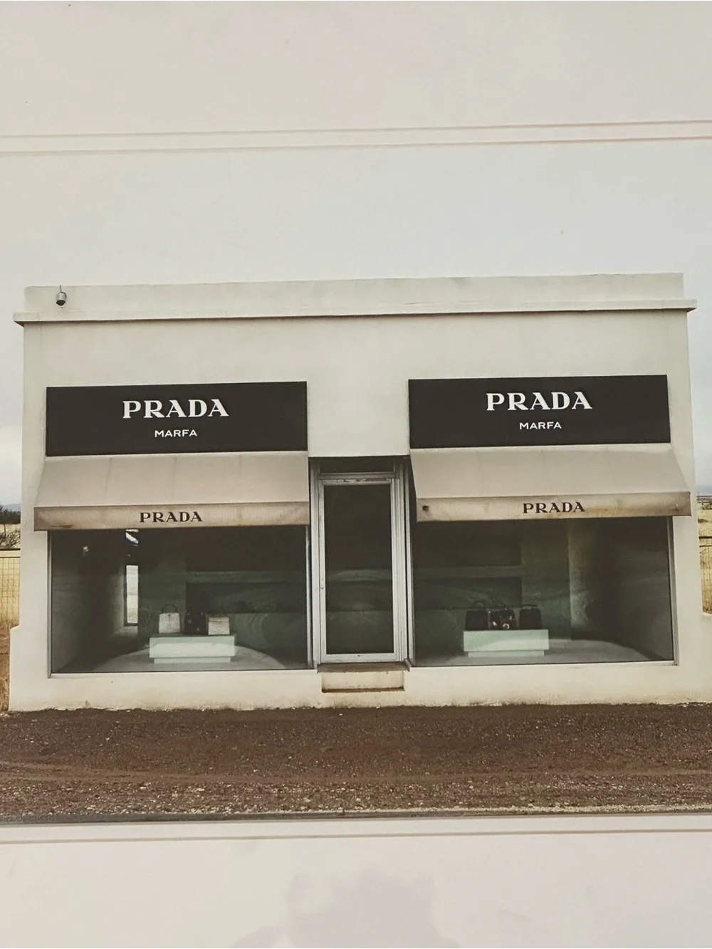Iconic Prada Marfa Print